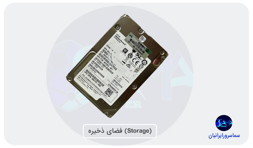 تصویر یک Hard HDD برای سرور